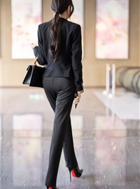 Wang Xinyao Yanni - NO.012 Buy watermark free black suit with pants, Gao Qilan(15)